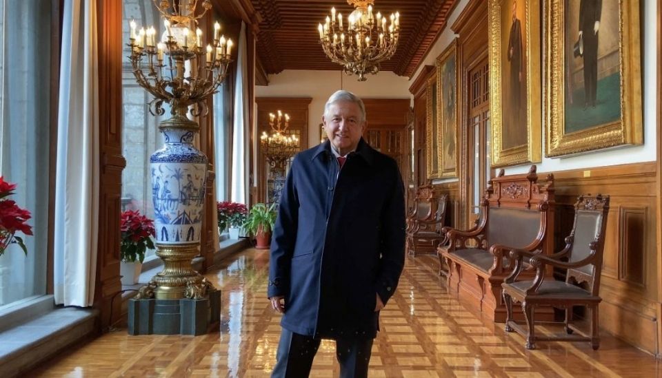 AMLO Palacio Nacional