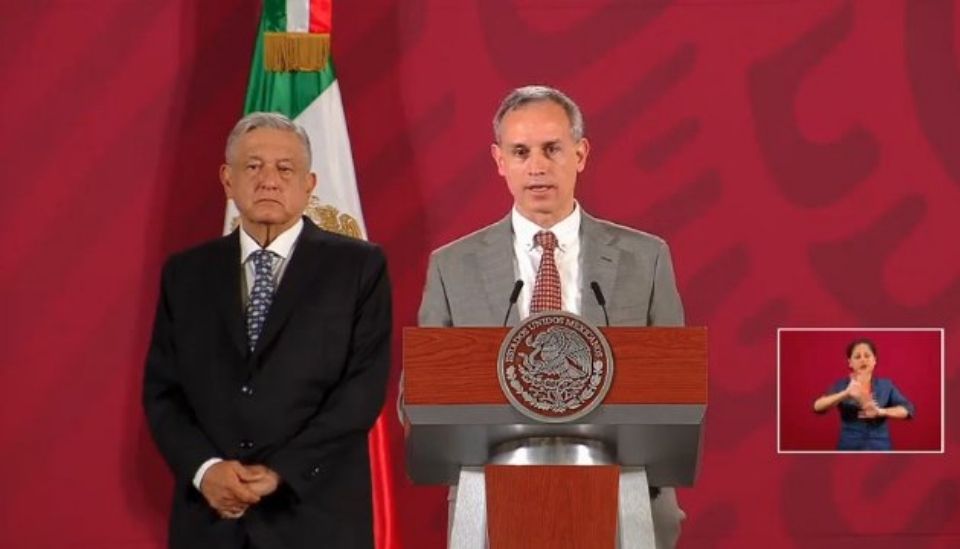 AMLO y López Gatell