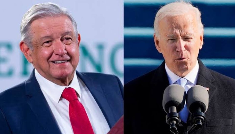 López Obrador y Joe Biden