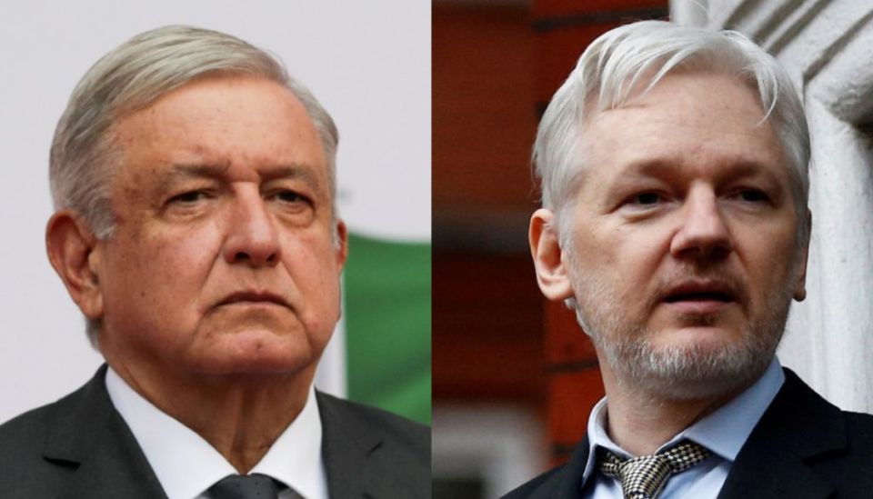 Julian Assange y AMLO